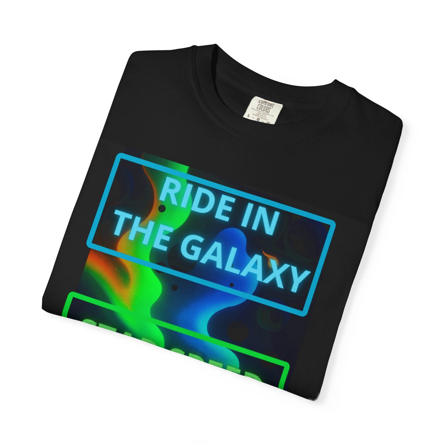 Galactic Ride T-Shirt, Cool Graphic Tee, Space Force Apparel, Unisex Casual Shirt, Unique Gift for Sci-fi Lovers