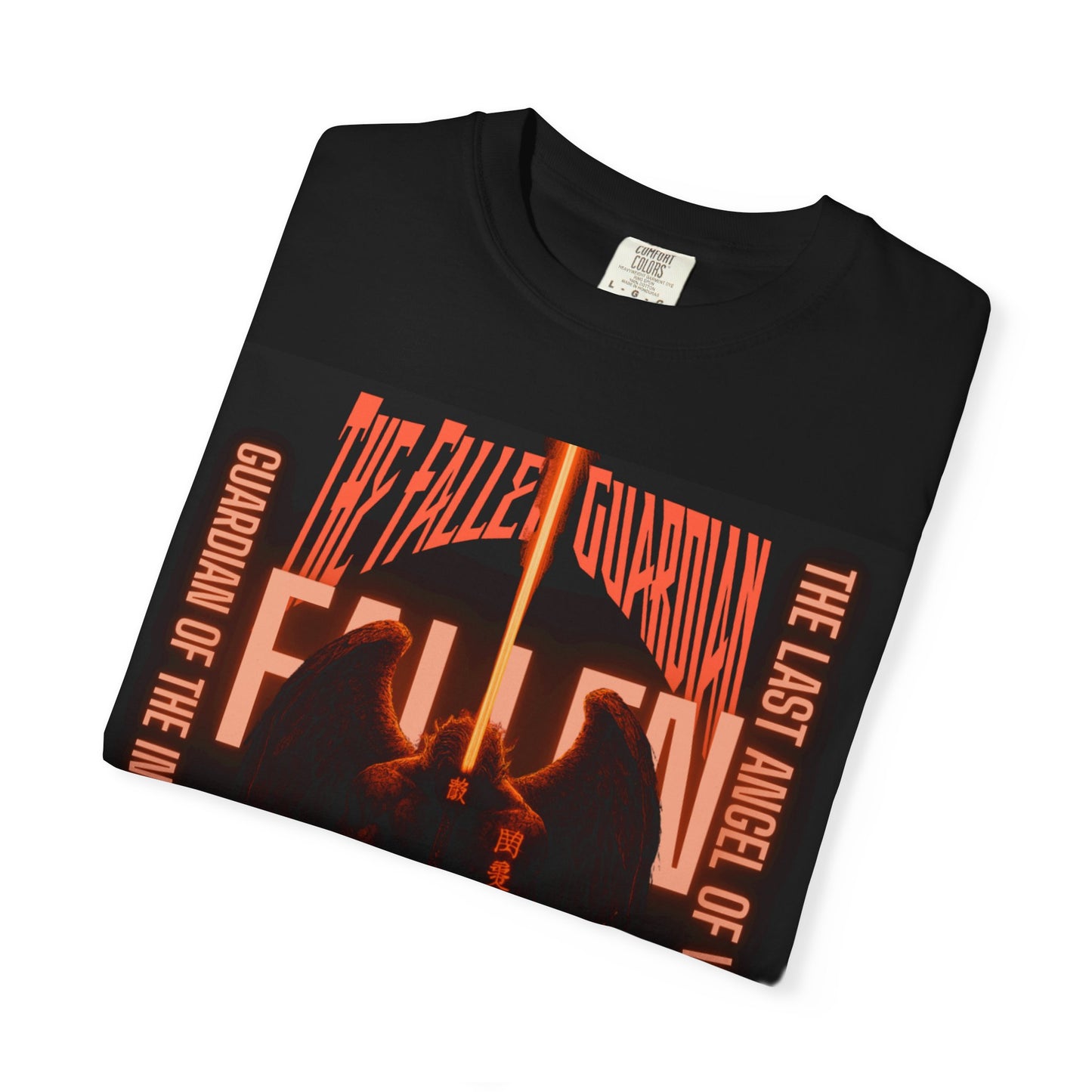 Fallen Guardian T-Shirt | Unisex Garment-Dyed Tee, Graphic Tee for Fans, Gift for Gamers, Unique Apparel, Casual Wear