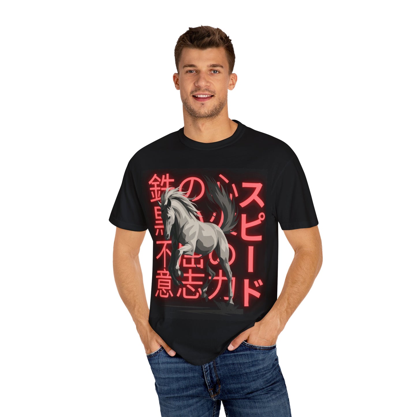 Unisex Japanese-Inspired Unicorn T-shirt, Anime Shirt, Graphic Tee, Unique Gift, Casual Wear