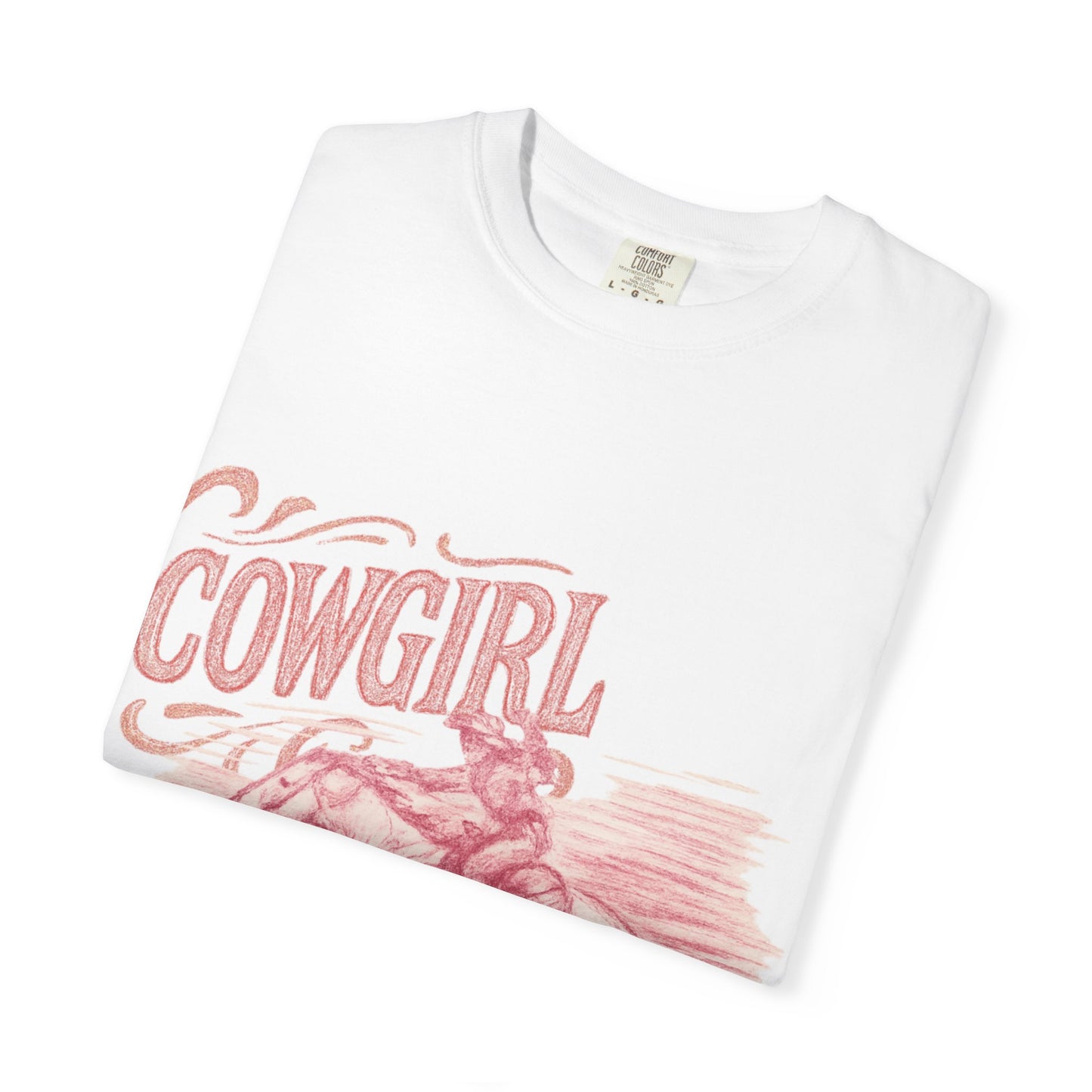 Cowgirl Vintage T-Shirt | Perfect for Rodeos, Country Events, Casual Outfits, and Gifts, Floral Design, Unisex Apparel