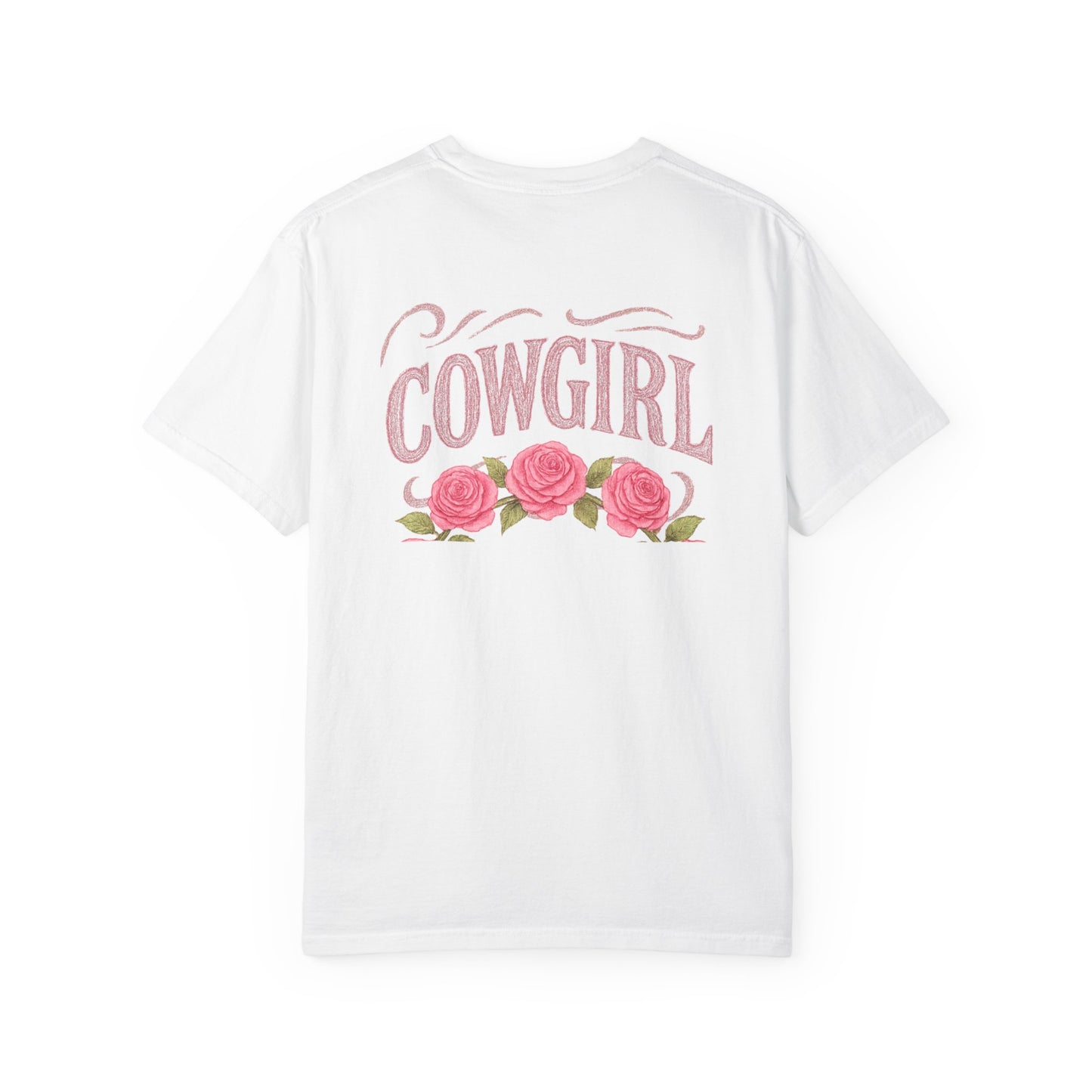 Cowgirl Vintage T-Shirt | Perfect for Rodeos, Country Events, Casual Outfits, and Gifts, Floral Design, Unisex Apparel