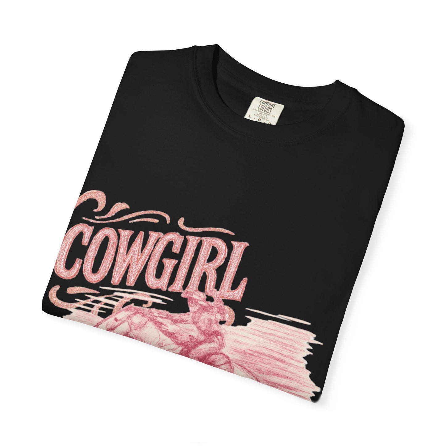 Cowgirl Vintage T-Shirt | Perfect for Rodeos, Country Events, Casual Outfits, and Gifts, Floral Design, Unisex Apparel