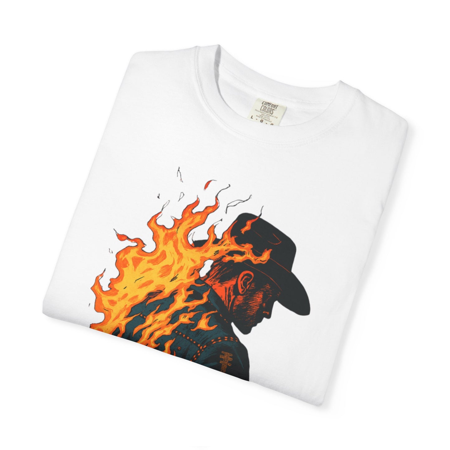 Flame Graphic T-Shirt, Unisex Fire Shirt, Trendy Summer Tee, Hotboy Clothing, Cool Gift for Him/Her, Casual Streetwear