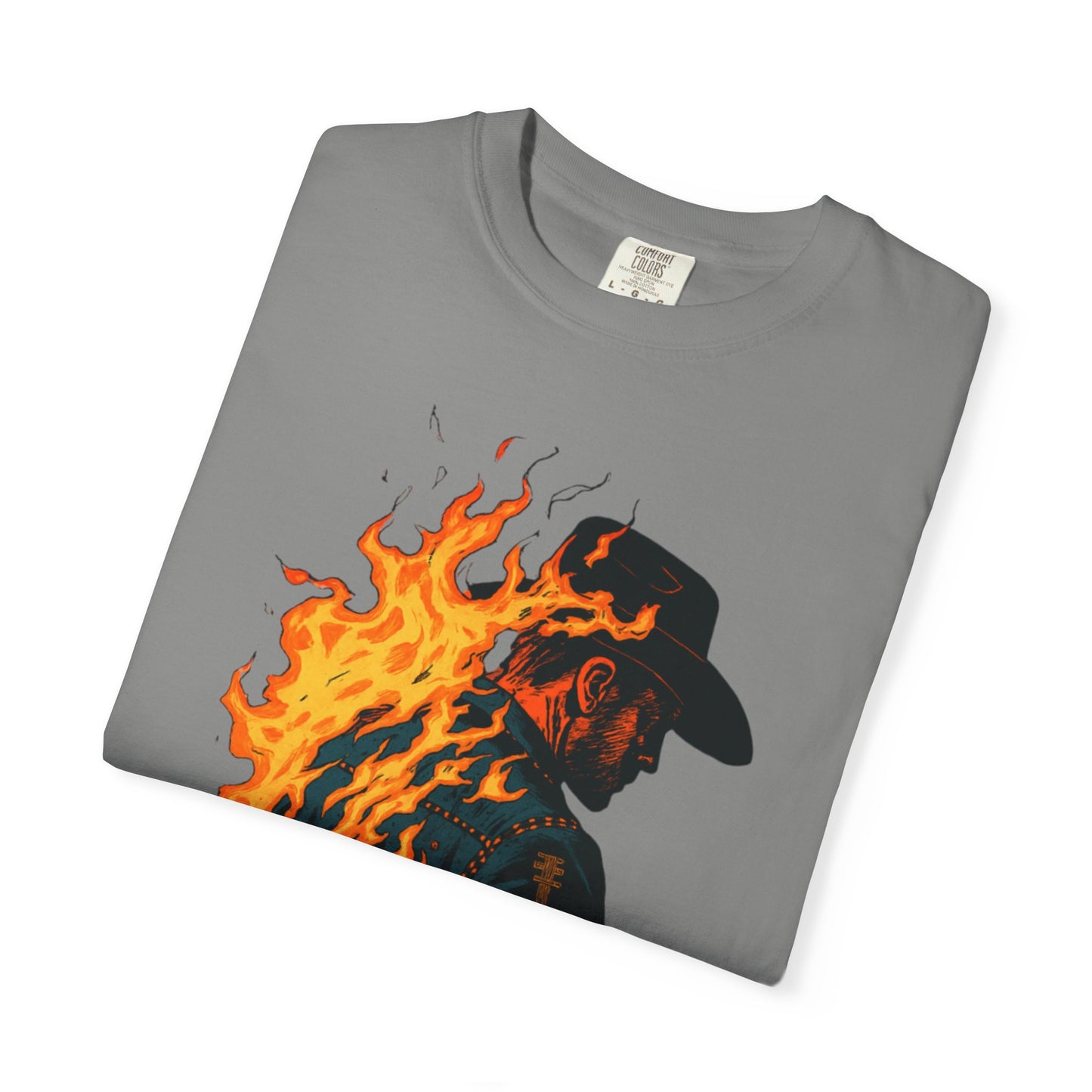 Flame Graphic T-Shirt, Unisex Fire Shirt, Trendy Summer Tee, Hotboy Clothing, Cool Gift for Him/Her, Casual Streetwear