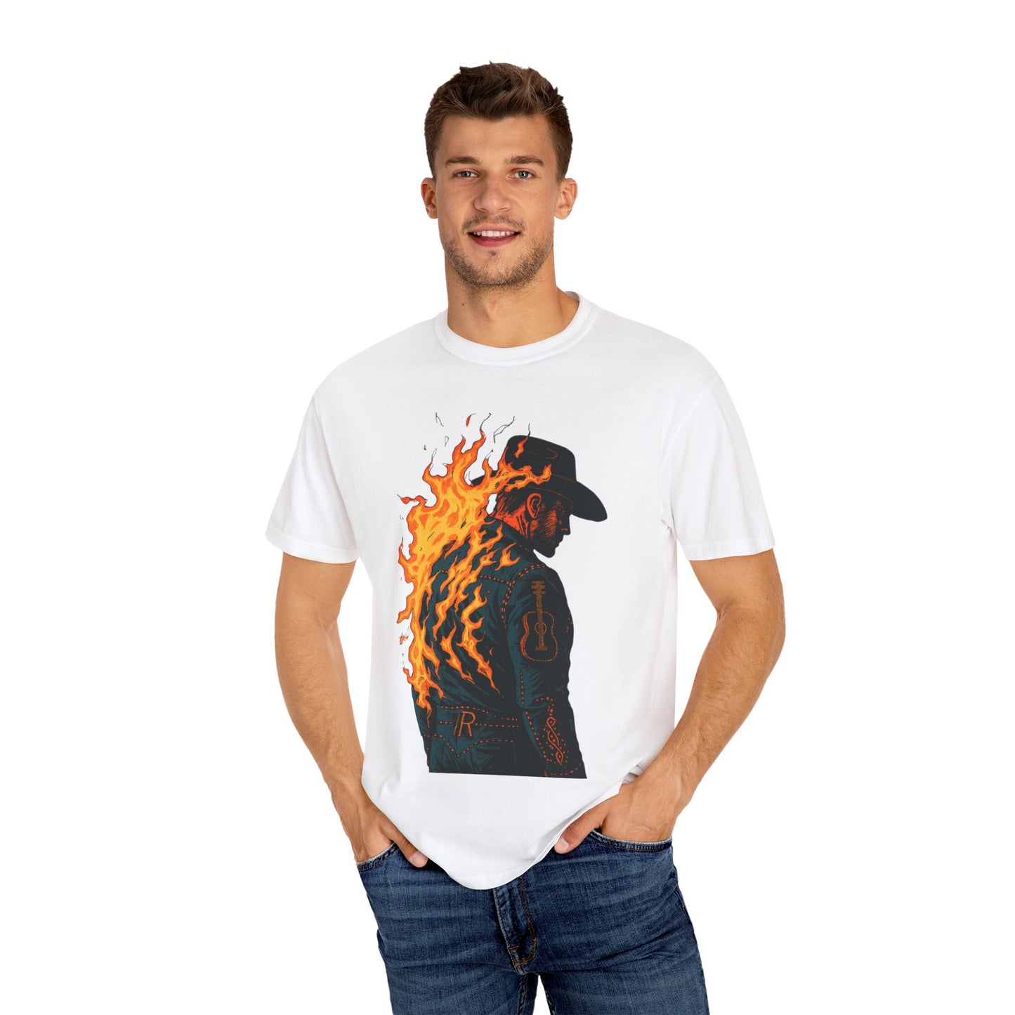 Flame Graphic T-Shirt, Unisex Fire Shirt, Trendy Summer Tee, Hotboy Clothing, Cool Gift for Him/Her, Casual Streetwear