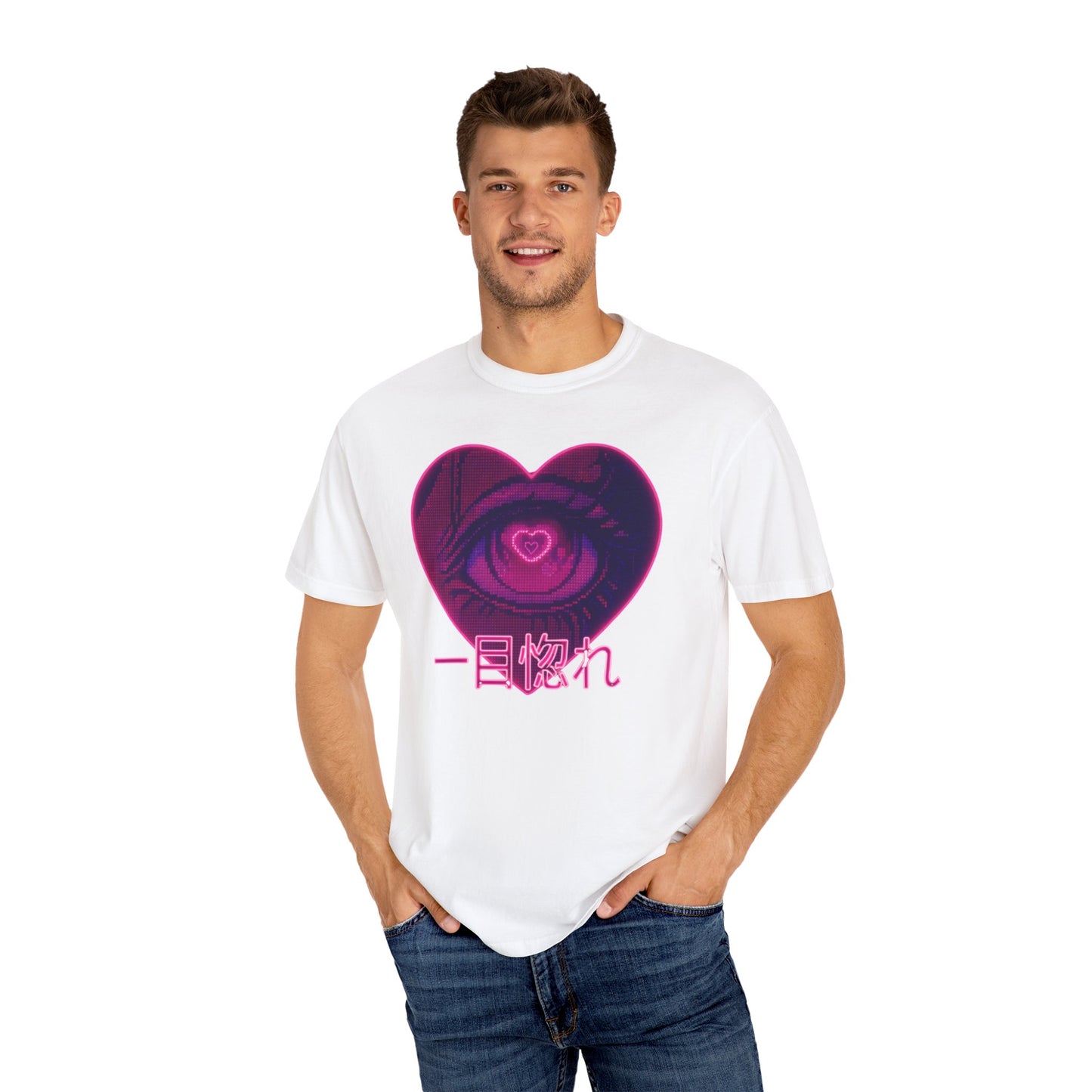Eye Heart Unisex T-Shirt, Cute Graphic Tee, Casual Wear, Perfect for Gifts, Streetwear, Trendy Summer Style