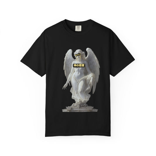 Vintage Angel Graphic T-Shirt, Unisex Tee for Creative Souls, Gift for Art Lovers, Casual Streetwear, Perfect for Festivals, Birthdays