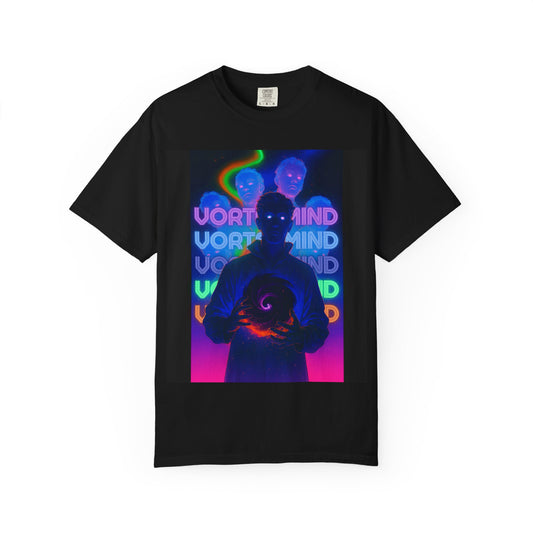 Vibrant Unisex Graphic T-shirt, Mindful Art Tee, Colorful Cotton Top, Perfect for Casual Wear, Gift for Art Lovers, Music Festival Shirt