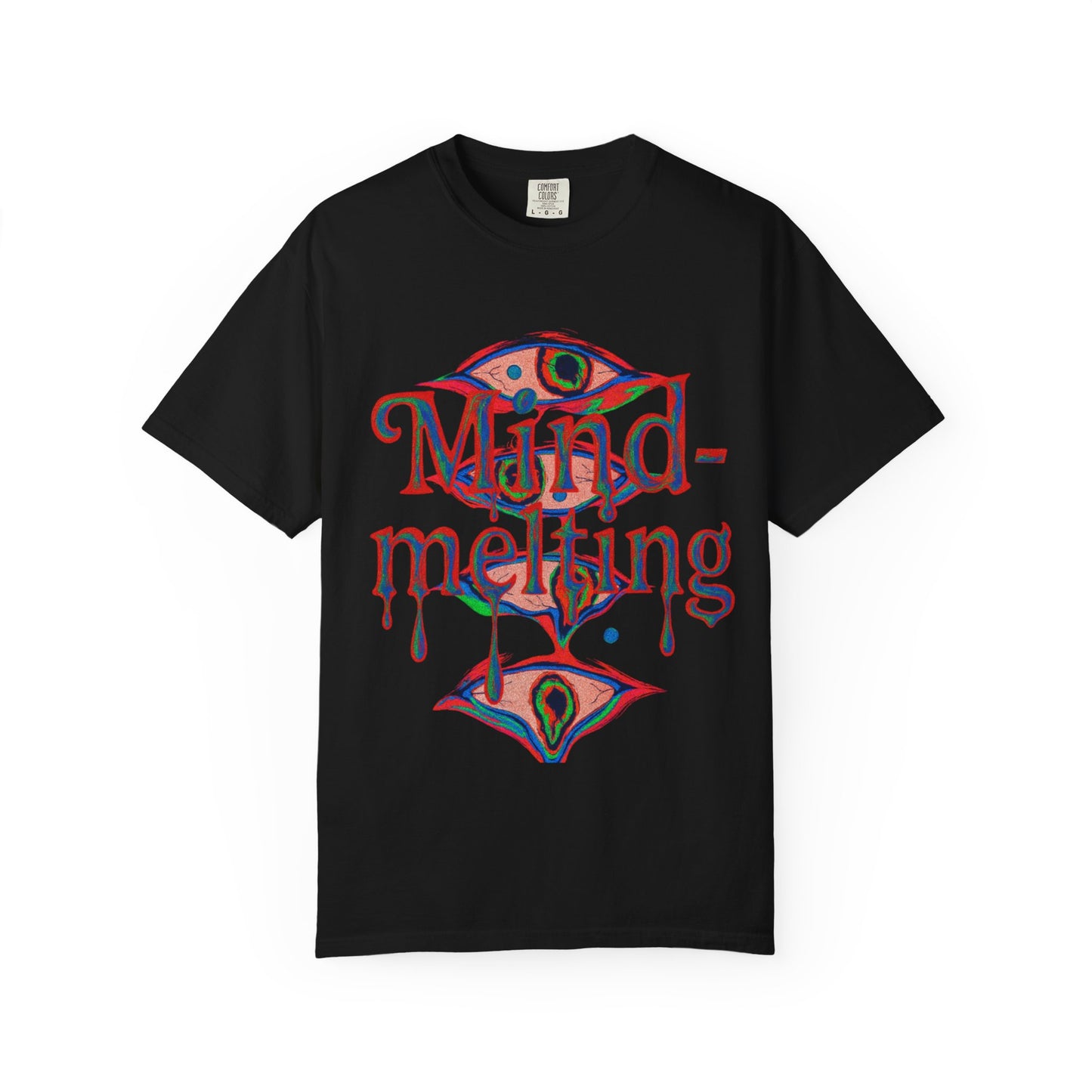 Mind-Melting Unisex T-Shirt - Psychedelic Art, Cool Graphic Tee, Unique Gift, Casual Wear, Festival Fashion, Trendy Apparel